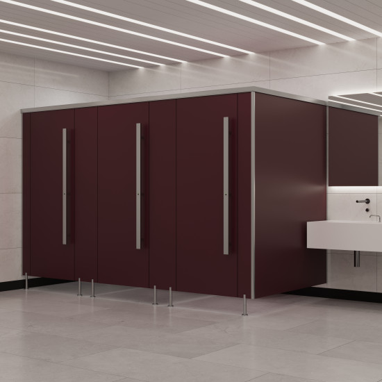304 Paslanmaz Çelik WC Kabin Kulp 304 Paslanmaz Çelik WC Kabin Kulp