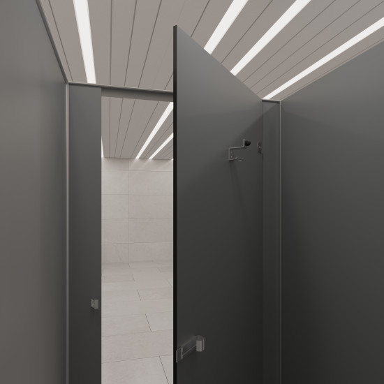 Alüminyum Mat WC Kabin Kilit Alüminyum Mat WC Kabin Kilit