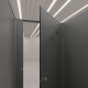 Alüminyum Mat WC Kabin Kilit Alüminyum Mat WC Kabin Kilit