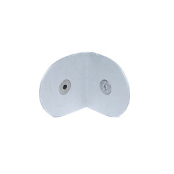 Alüminyum Mat Wc Kabin L-Panel Bağlantı 